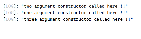 TypeScript Multiple Constructors