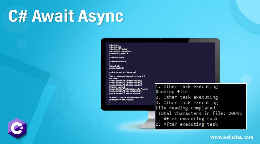 C Await Async How does Await and Async Work in C?