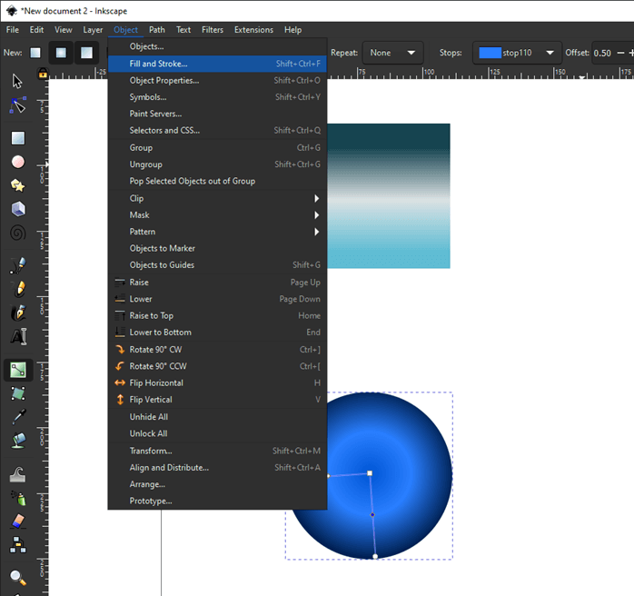 Inkscape gradient output 6