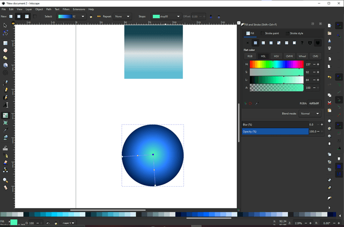 Inkscape gradient output 7