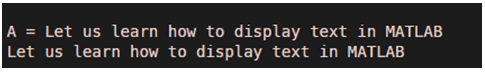 Matlab Display Text-1.2