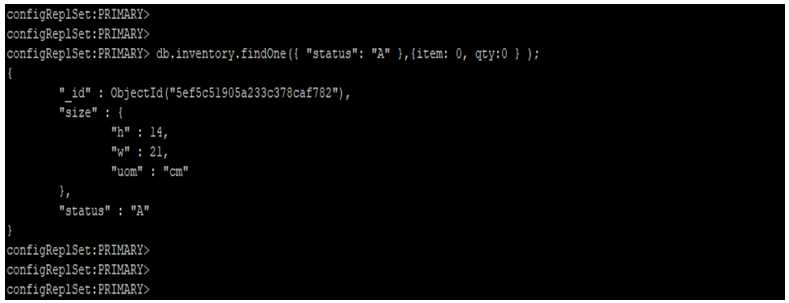 MongoDB findOne()-1.4....