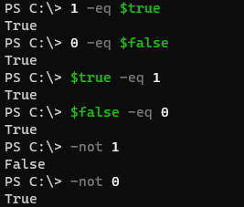 PowerShell Boolean 3