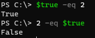 PowerShell Boolean 4