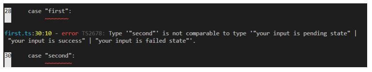 TypeScript Union Types 1