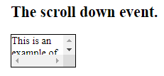 jQuery Scroll Down 1