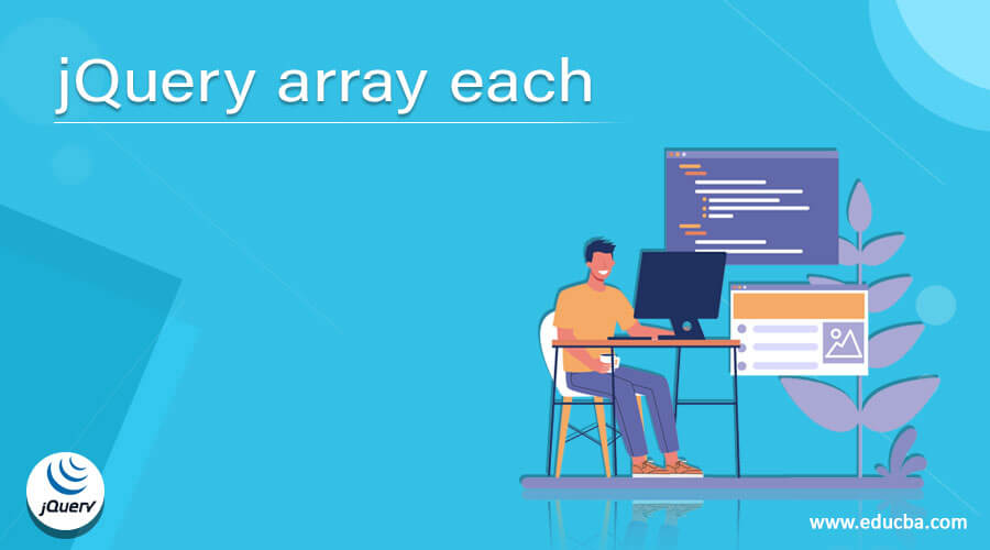 jQuery array each