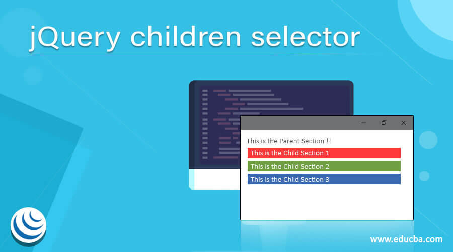 jQuery children selector