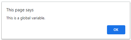 jQuery global variable 1