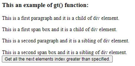 to get the selected elements without specifying the index value