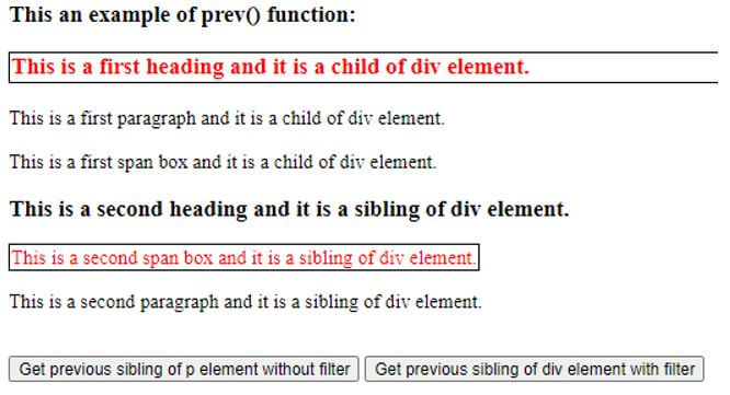 we click on the first button