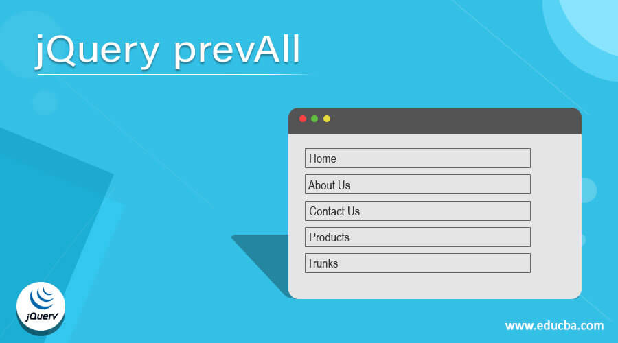 jQuery prevAll