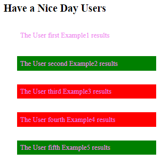 jQuery slice output 1