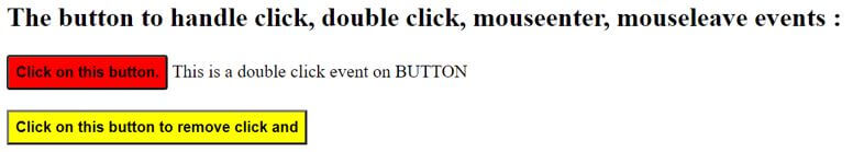 click on the second button