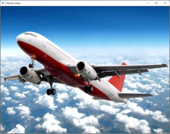 OpenCV filter2d output 2