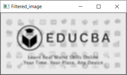 OpenCV filter2d output 3