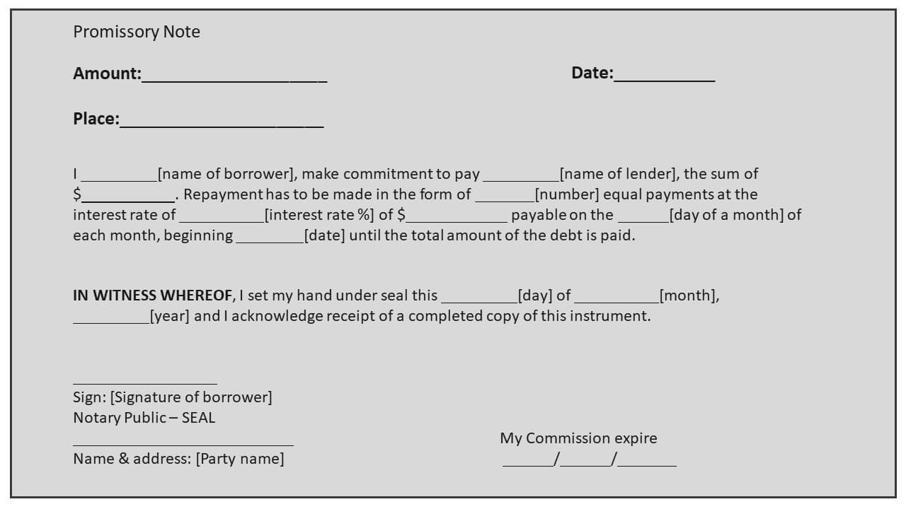 Promissory Note