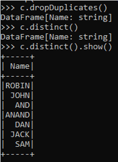 PySpark Union Example 2