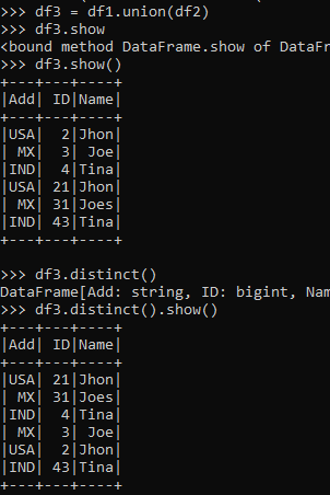 Data Frame and analyze Example 5