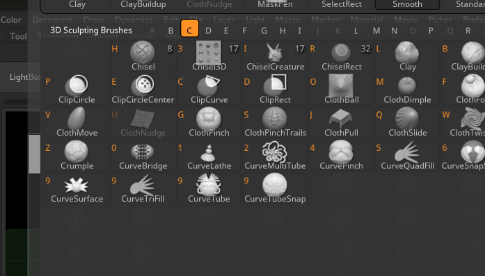 ZBrush cloth brushes 10