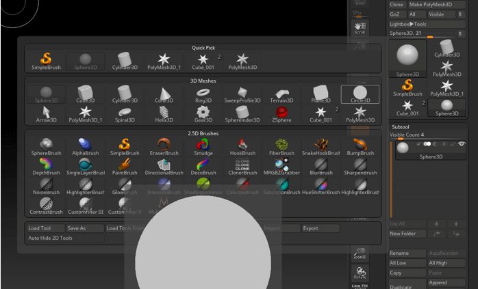 ZBrush cloth brushes 3