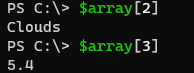 array