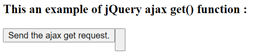 jQuery Ajax get output 2