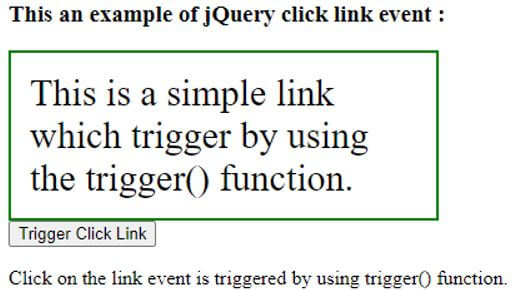 jQuery click link 4
