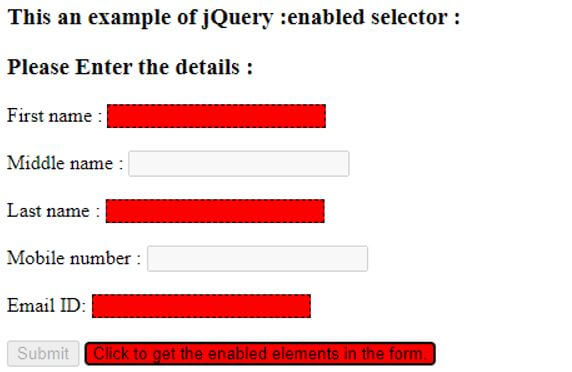jQuery enabled 2
