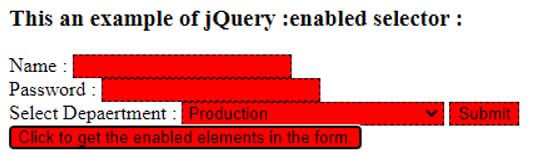 Once we click on the button
