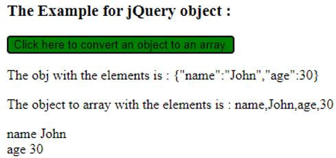 Once we click on the button