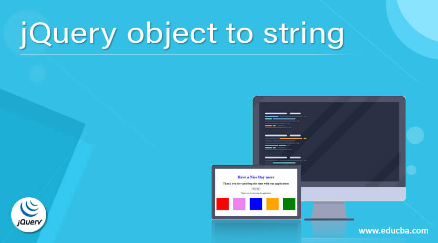 jQuery object to string