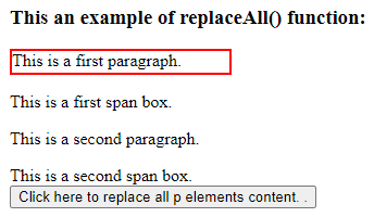 jQuery replaceAll 3