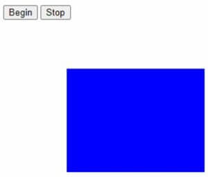 for stopping the effects or animations of the selected elements