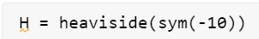 Matlab Unit Step Function example 1