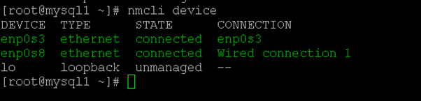 CentOS NetworkManager output 1