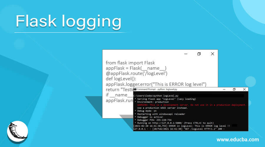 Flask logging