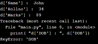 Hash table in Python output 1