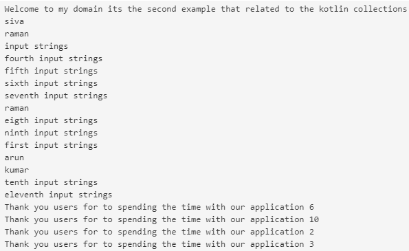 Kotlin collections 2