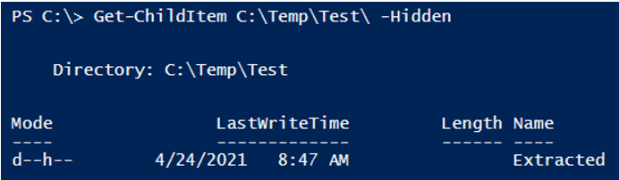 Get-ChildItem Example 8 Get-ChildItem Example 8