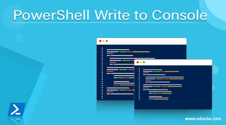 PowerShell Write to Console