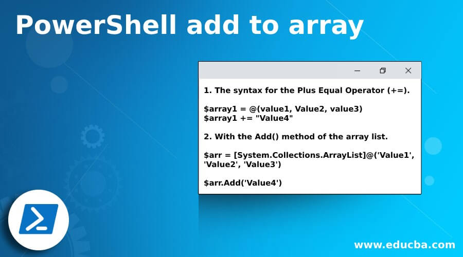 PowerShell add to array