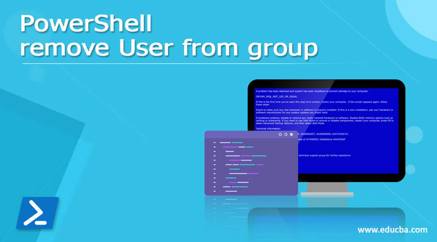 PowerShell remove User from group