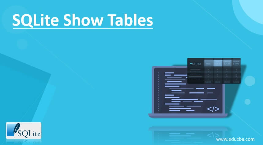 SQLite Show Tables