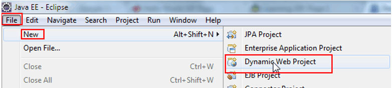 Dynamic Web project Example 1 Dynamic Web project Example 1
