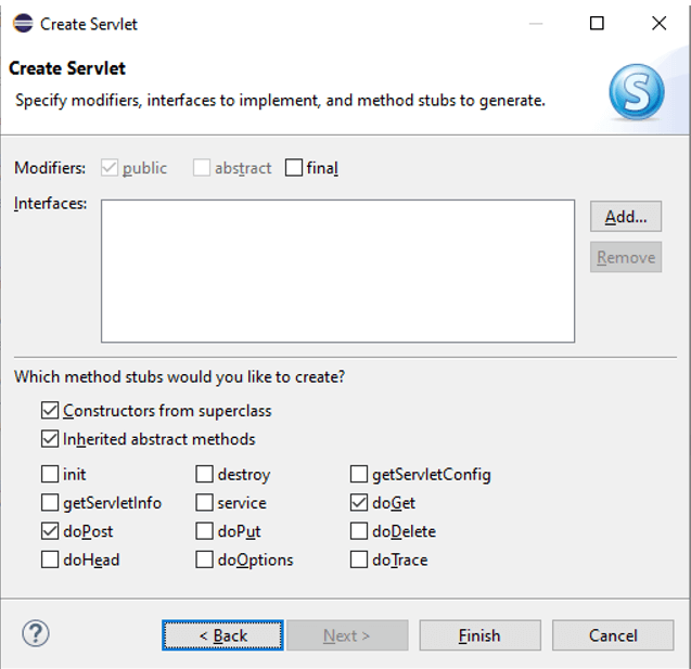 Servlet in Java Example 4B Servlet in Java Example 4B