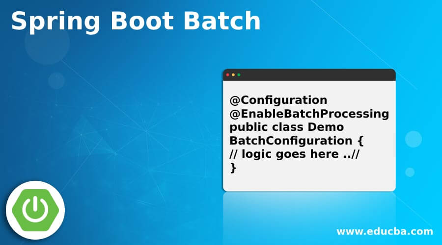 Spring Boot Batch
