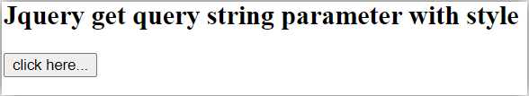 jQuery get query string parameter 1
