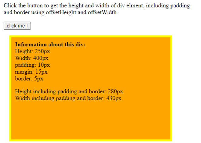 jQuery offsetWidth 2