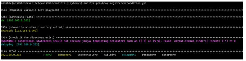 it skips the current task execution